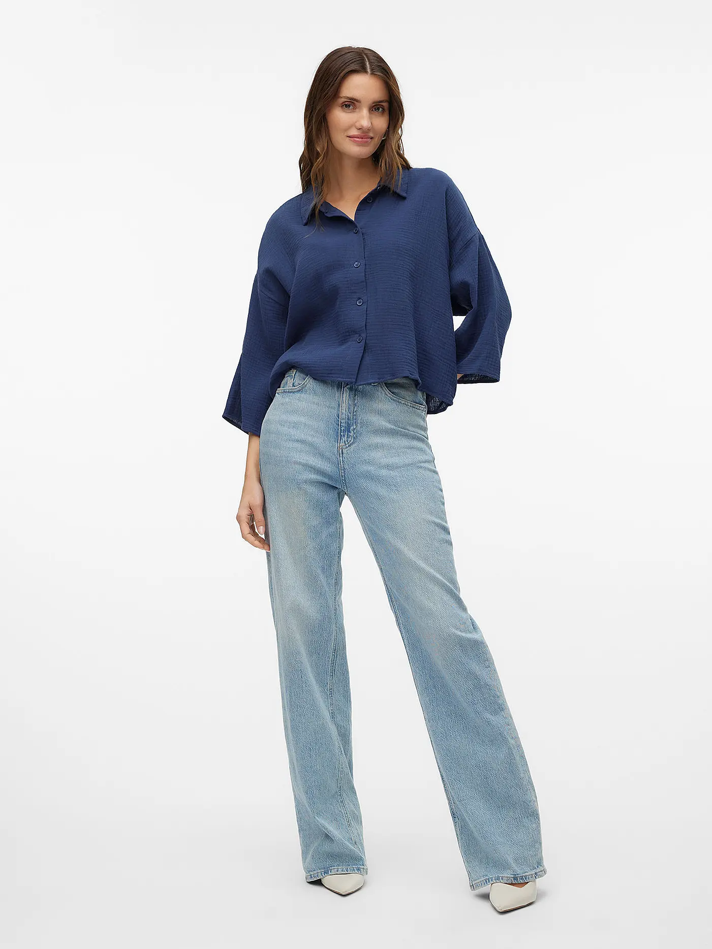 VERO MODA | Blusenshirt  VMNATALI CROP | 